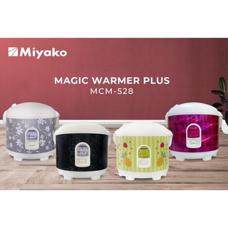 MAGIC COM MIYAKO 528 Silver Magic Com Rice Cooker [ 1.8 Liter] motif RANDOM SESUAI STOCK