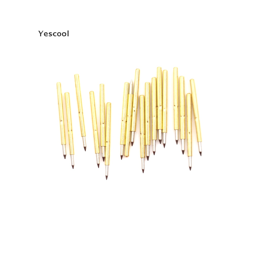 Yescool 100pcs Pin Pogo P75-B1 Diameter 1.0mm