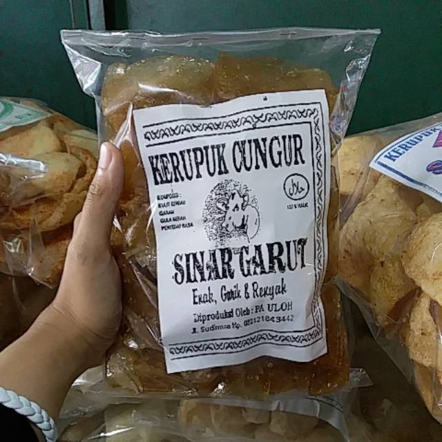 

Kerupuk Cungur Mentah