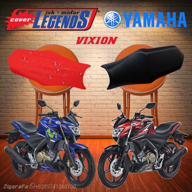 Cover Jok VIXION Anti Air / Sarung Mantel Jok Motor VIXION-CB 150R