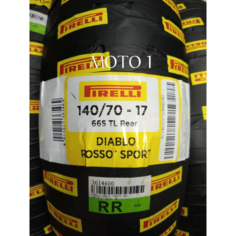 BAN PIRELLI 140/70-17 DIABLO ROSSO SPORT