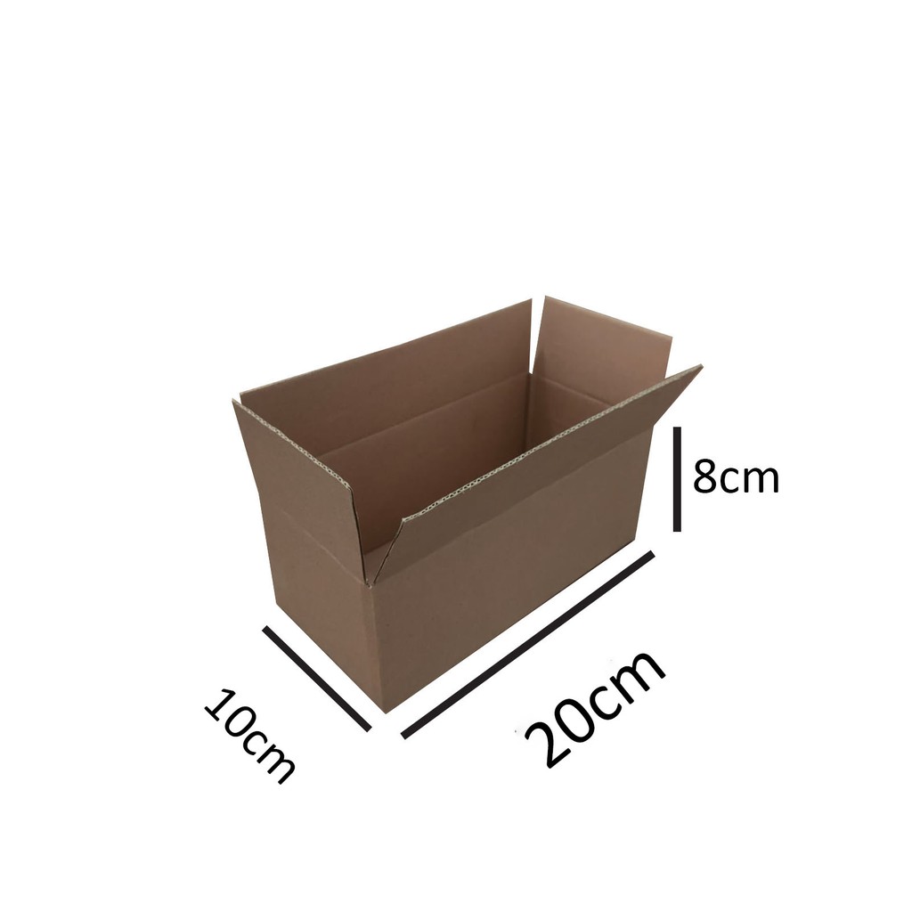 

Kardus Karton Box Polos untuk packaging 20 x 10 x 8 CM isi 25pcs