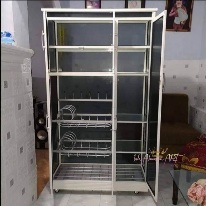 Rak Dapur / Lemari Dapur Bahan Alumunium