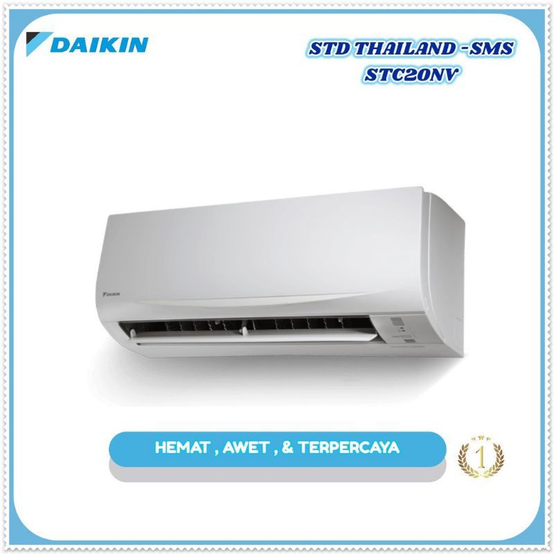 AC DAIKIN 3/4 PK THAILAND + Pasang