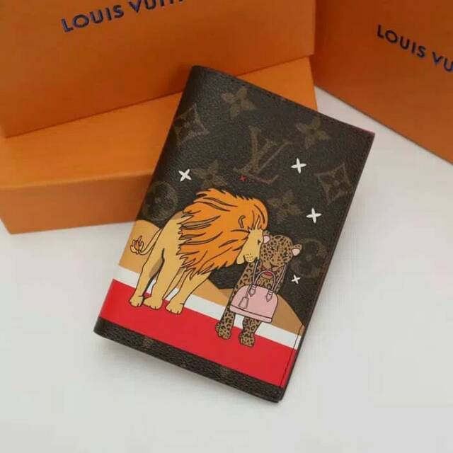 Dompet  lv pasport case original