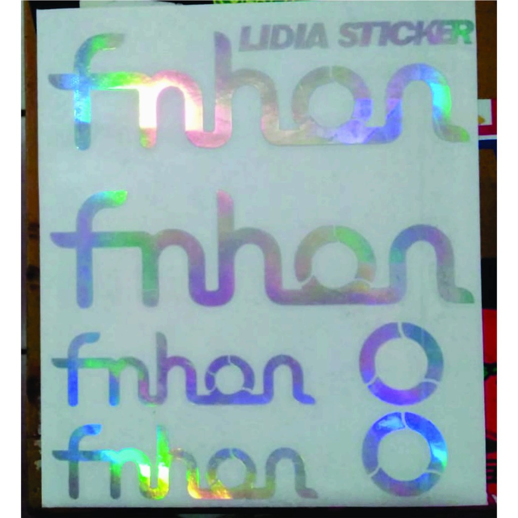 COD sticker sepeda fnhon sticker fnhon sticker halogram fnhon