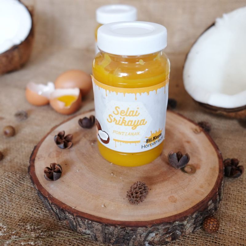 

Selai srikaya Sii Kaya homemade 300ml tanpa pengawet MSG