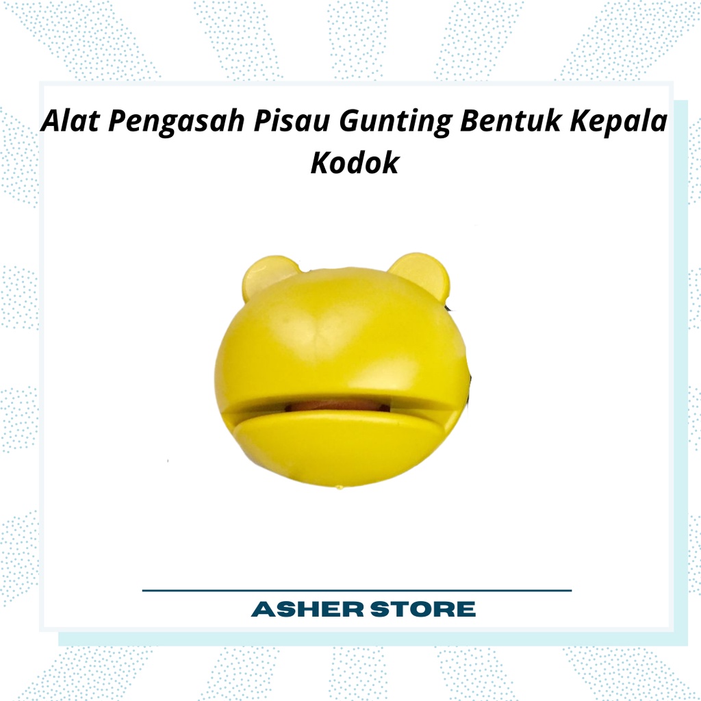 

Alat Pengasah Pisau Gunting Bentuk Kepala Kodok