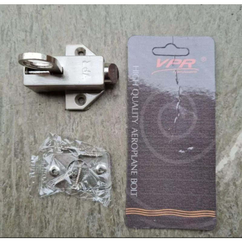 Grendel Kodok / Grendel Jendela Chrome VPR / Spring Knip Stainless