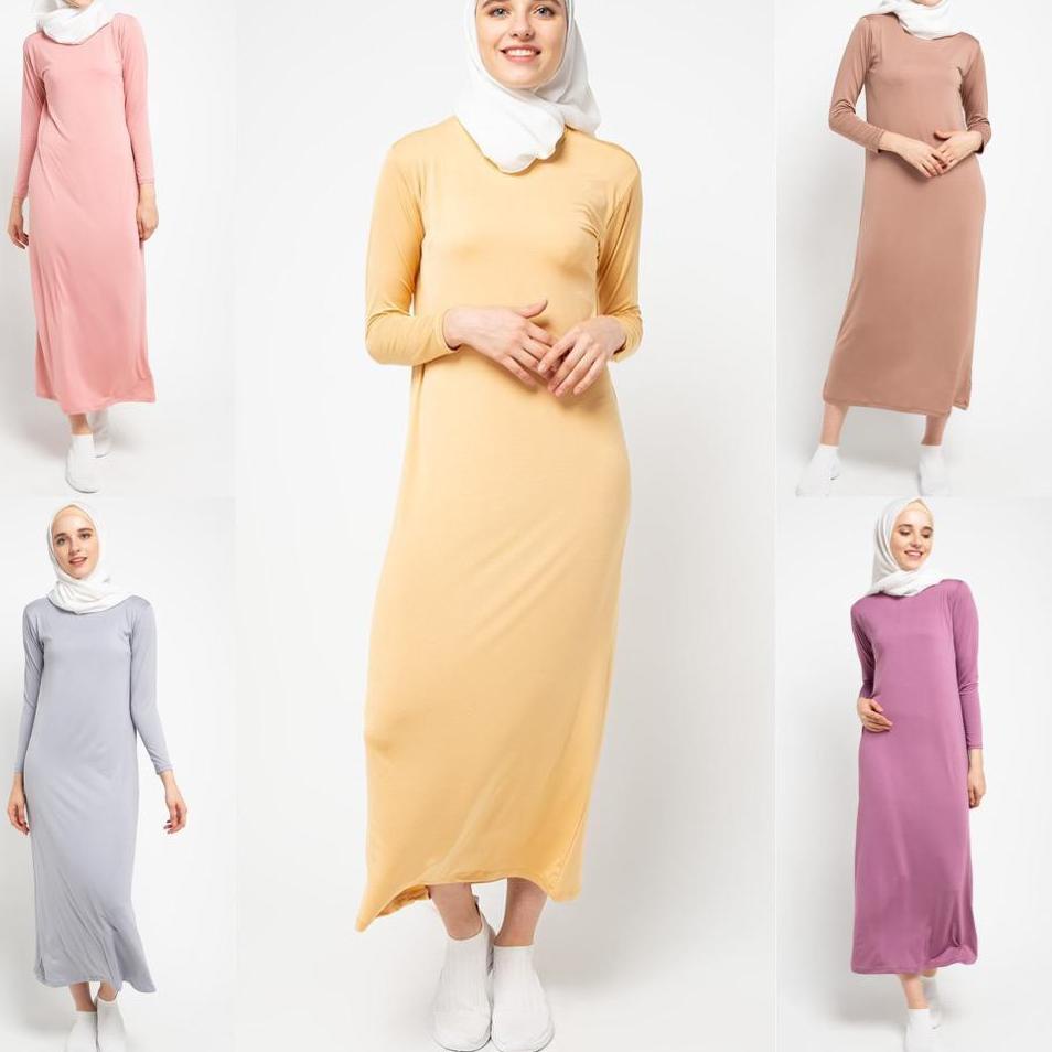 8JF Manset Baju Gamis Premium/ Daleman Baju Gamis Dres Panjang Polos AK Ready￣