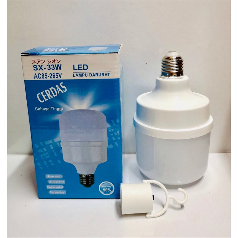 [ COD ] Bohlam Lampu Emergency Led 28 watt SX ,Sentuh Nyala Lampu Darurat Otomatis Menyala / lampu alat sulap sentuh menyala charger terang