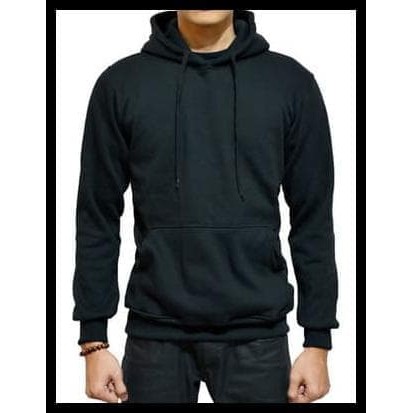 SWEATER HOODIE POLOS BAHAN FLEECE