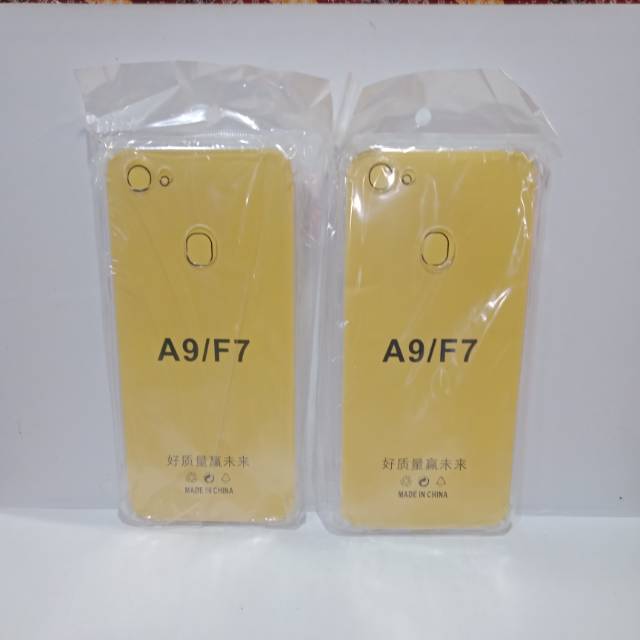 Anti Crack Oppo F7 A9 Case Silikon Bening Oppo A9 F7