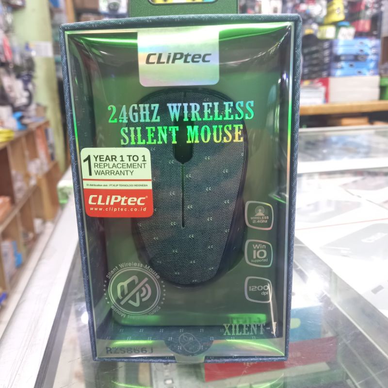 mouse wireless cliptec xilent j RZS 866 J