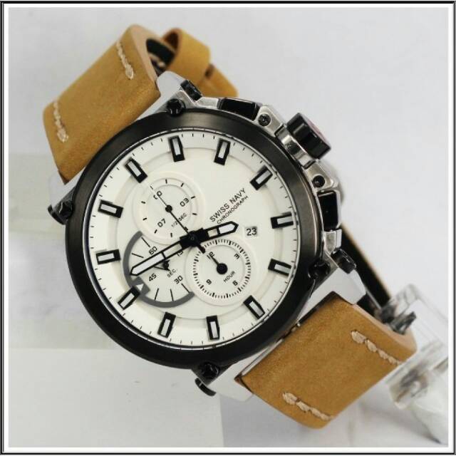 Jam tangan pria Swiss Navy 8935 ms Original