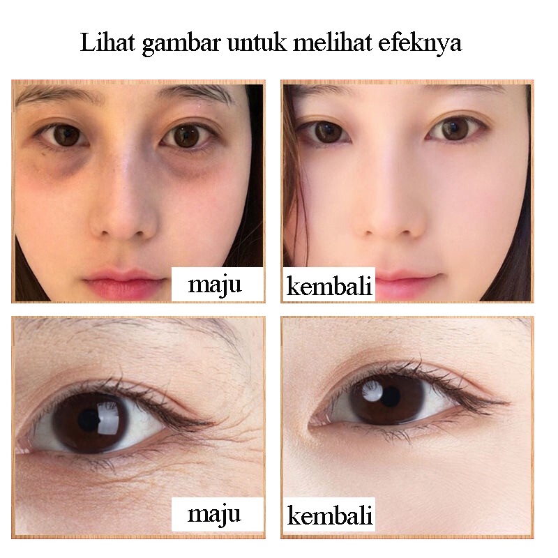 Eye cream40g cream mata panda eye serum Ekstrak herbal , menghilangkan kerutan mata / lingkaran hitam / garis halus / mencerahkan semangat wajah