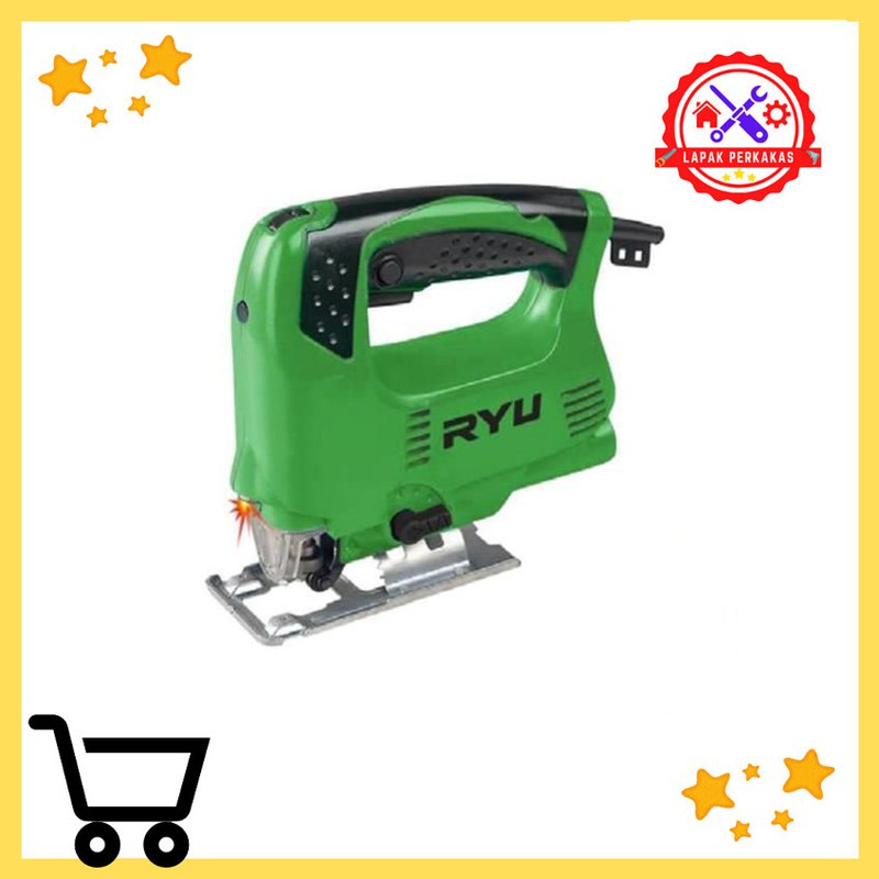 RYU Jigsaw Ryu RJS 65-1E / Mesin Gergaji Triplek Jigsaw Kayu Besi Potong Triplek Jig Saw Ryu Kayu