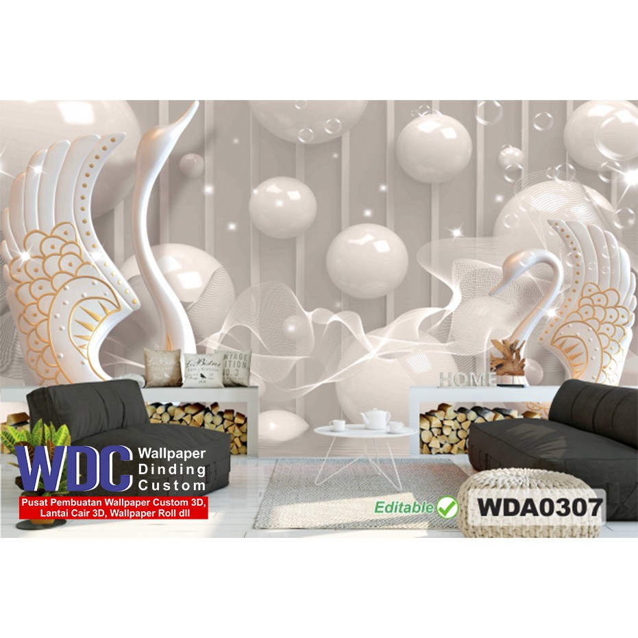 wallpaper 3d bunga, wallpaper custom bunga 3d, wallpaper dinding custom, wallpaper 3d murah