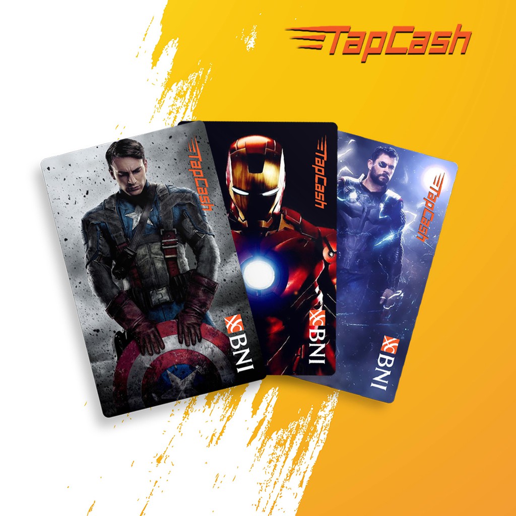 Custom BNI TAPCASH 1 Sisi Gambar Bebas Kualitas Terbaik