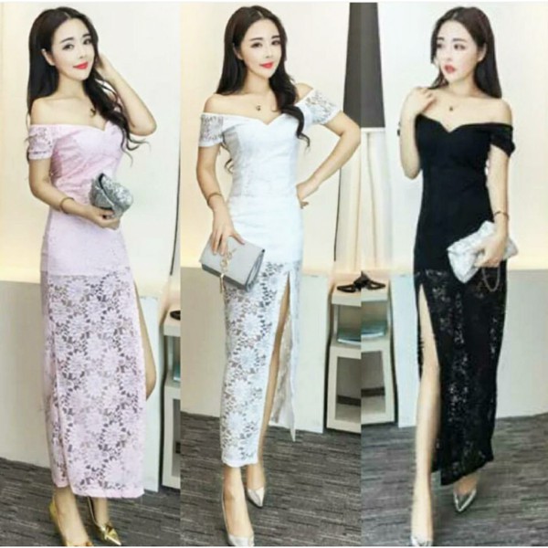 sabrina brokat dress