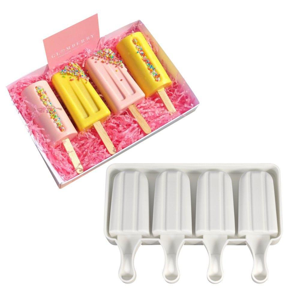 Suyo Cetakan Es Krim / Jelly / Cokelat Bahan Silikon