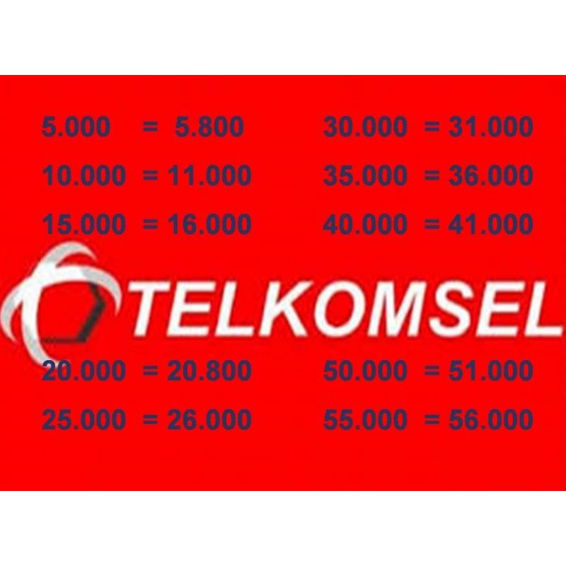 Isi Ulang Pulsa Telkomsel