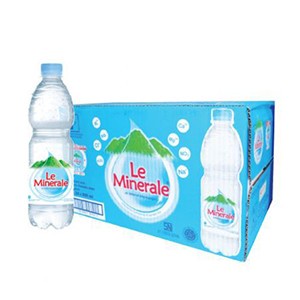 

Air Mineral Le Minerale 600ml Dos - 24pcs