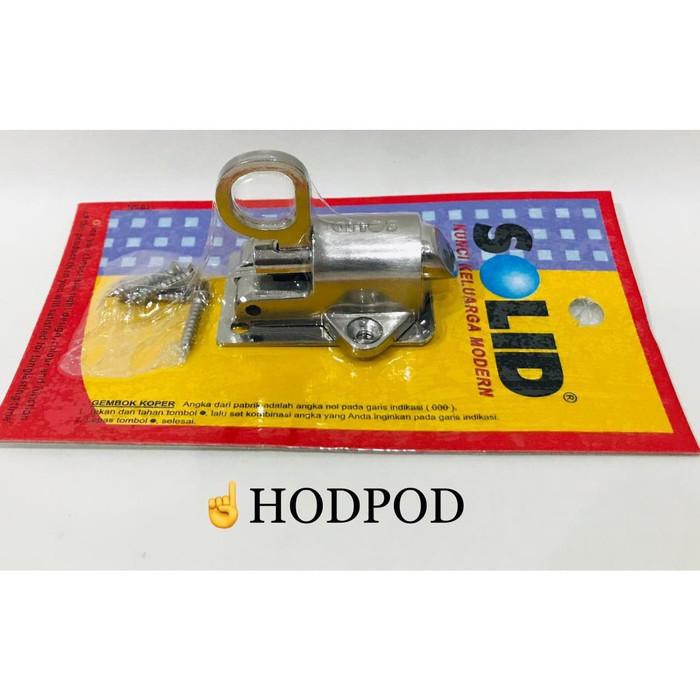 Spring knip Solid 378 (Kunci Jendela / Grendel Kodok) perkakas