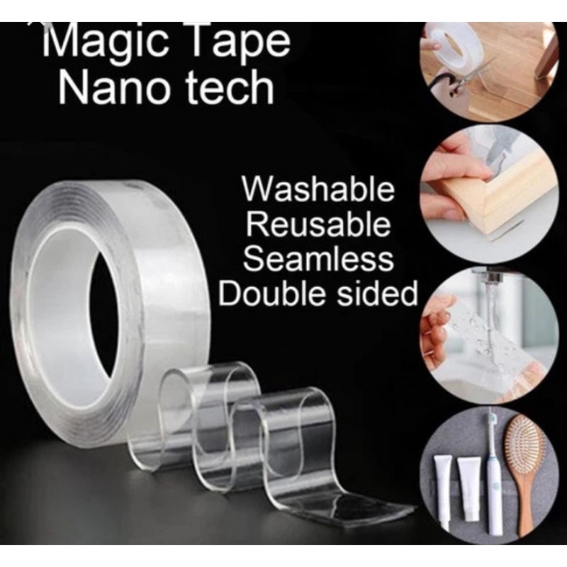 

Nano Tape Double Tape Bening Super lengket dan kuat