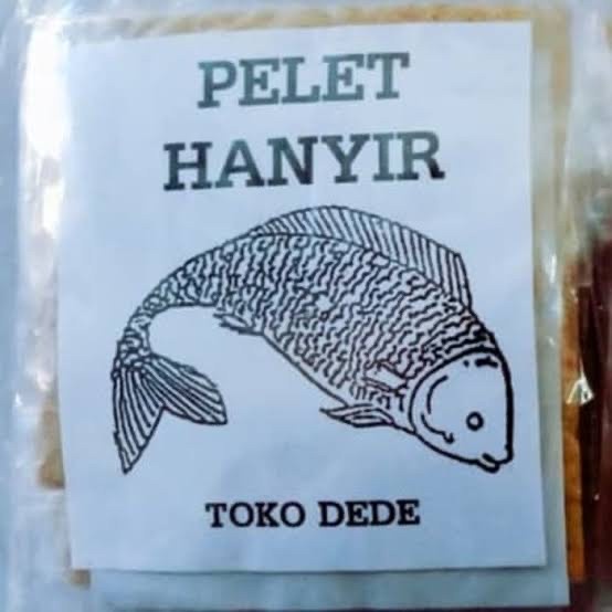 grosir isi 1 pack Pelet Hanyir - umpan ikan mas umpan mujaer - nila dll - umpan pancing dadakan amis