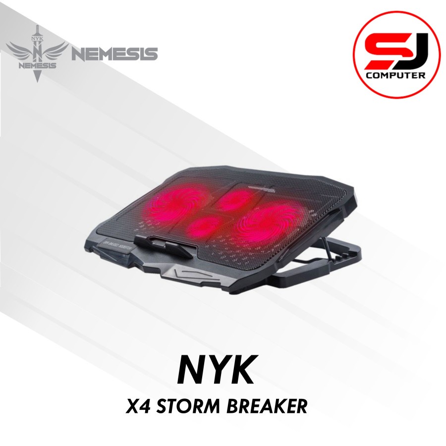 COOLING PAD  NYK X4 STORM BREAKER X-4|COOLINGPAD GAMING LAPTOP