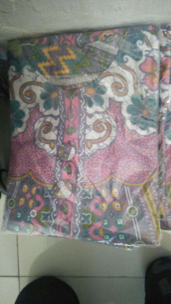 Tunik Atasan Batik Seragam Batik Solo Batik Pekalongan Baju Batik Wanita Td 035