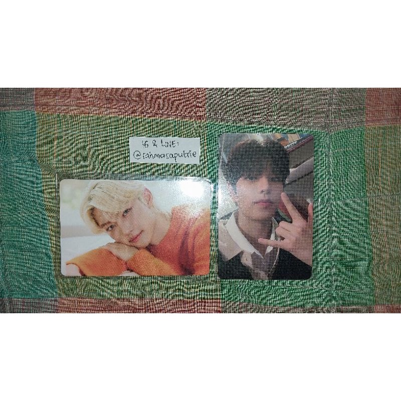 

photocard straykids nacific felix dan seungmin
