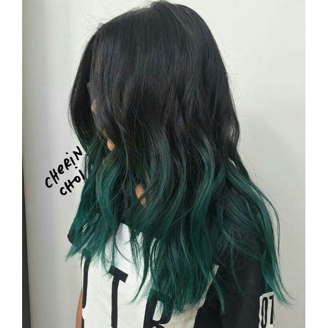 COLORE FRESCO - SEAWEED color cream cat pewarna rambut hijau