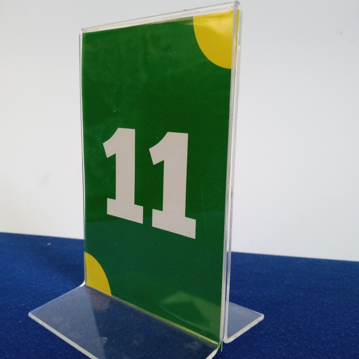 

Diskon Nomer Meja Akrilik A610X15 Cm Limited