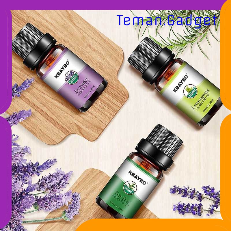 TG-CE015 Taffware HUMI Pure Essential Oils Minyak Aromatherapy 10ml 6PCS