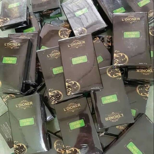 Ldioner paket basic / Bedak Ldioner Anti Luntur dapat 2pcs + id member/ L'dioner