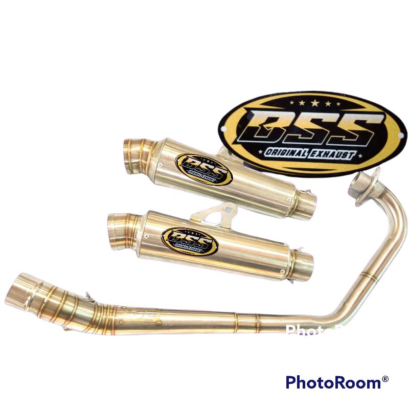 knalpot BSS leher paten MP gl cb Tiger fu MX vixion