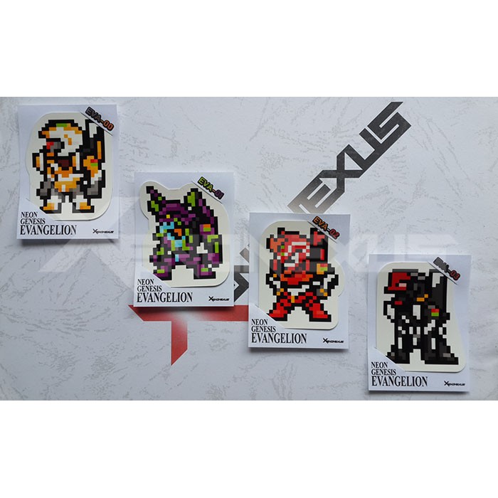 

Stiker Vinyl Karakter robot EVA Unit, Neon Genesis Evangelion