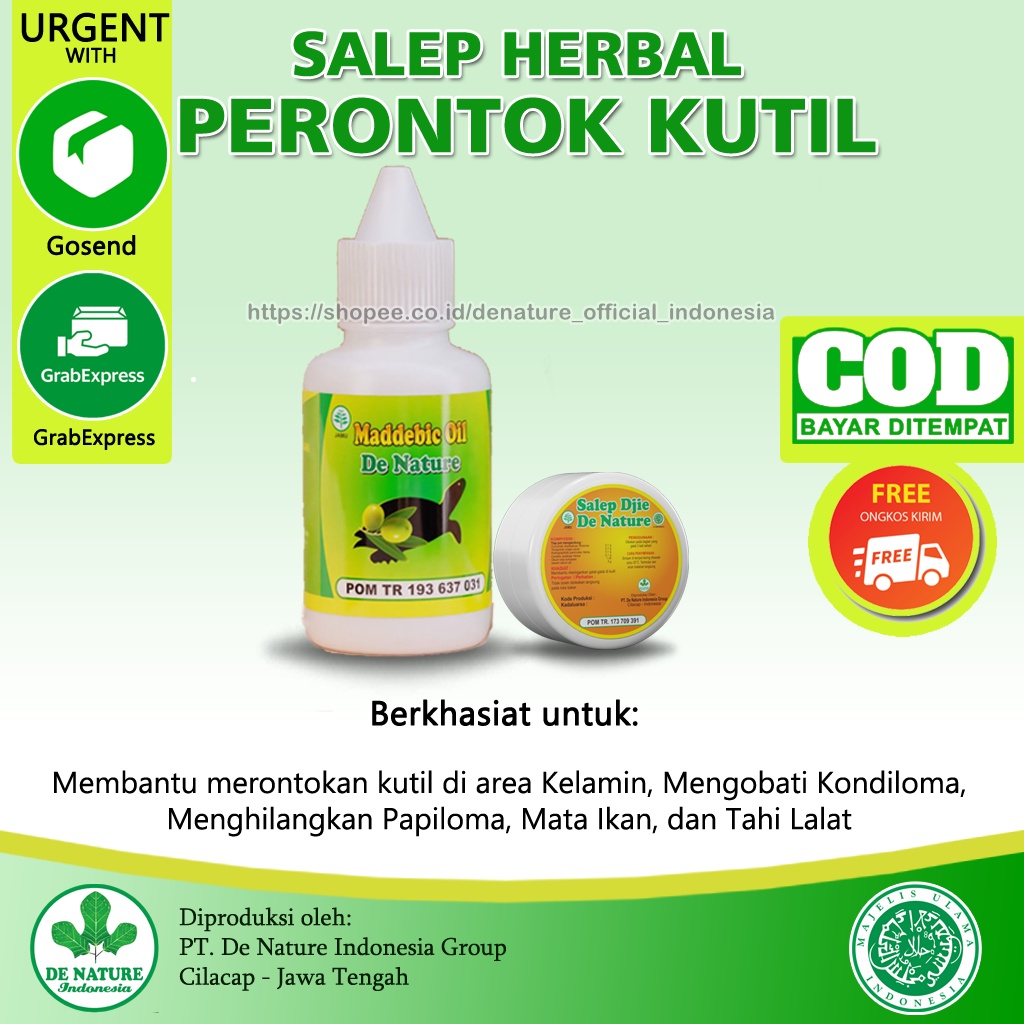 Obat Kutil kelamin HPV - Perontok Kutil Kelamin Pria / Wanita - Salep Kutil Kelamin - Obat Kutil Anu