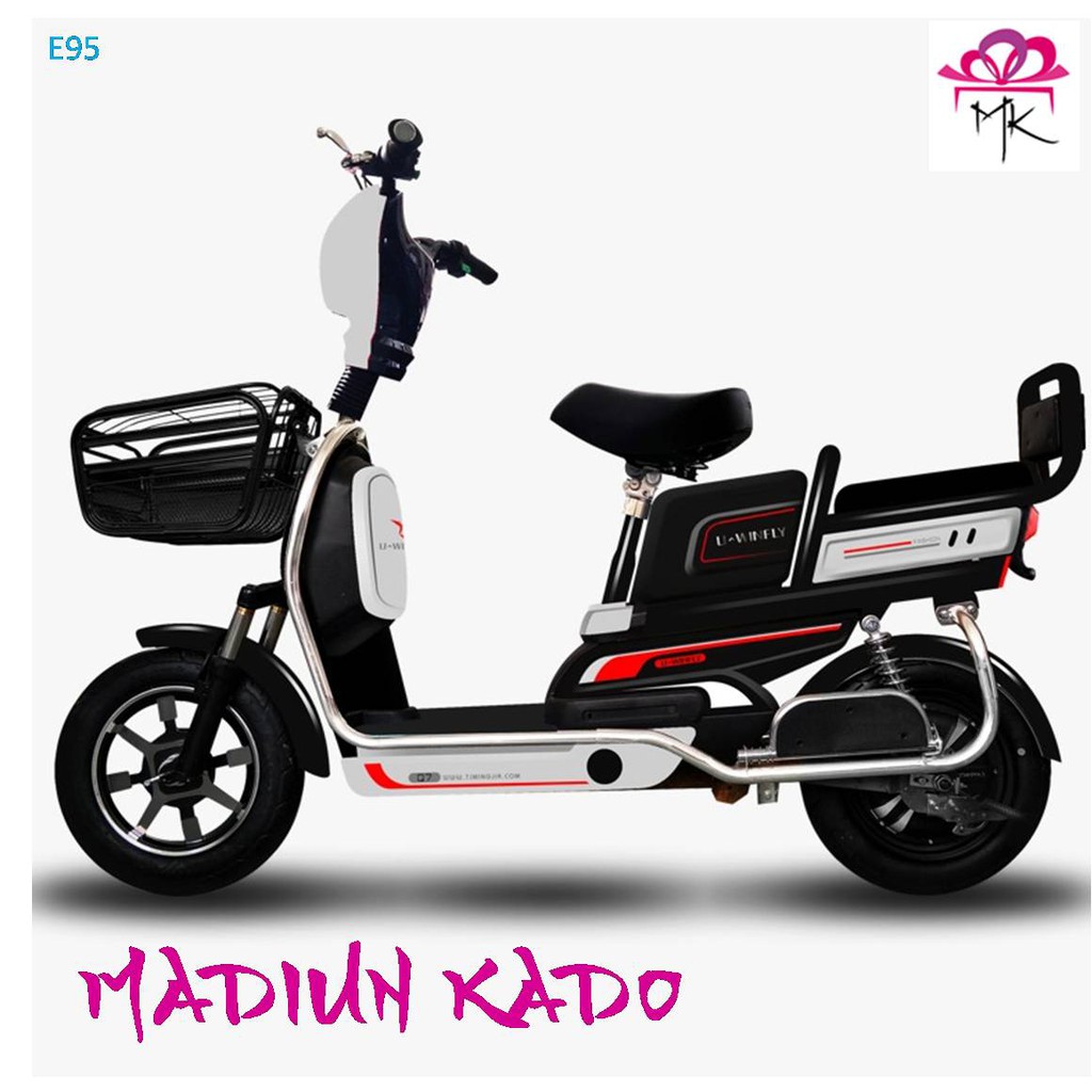 Sepeda Listrik U-WinFly Warwolf - Khusus Madiun Radius 4 Km dari Alun-Alun Madiun