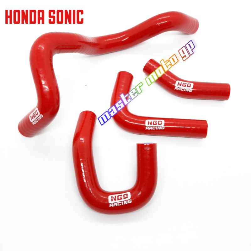 SELANG RADIATOR NGO RACING THAILAND HONDA SONIC SONIC 150R SELANG MODEL SAMCO NGO racing selang pipa air radiator pipa silicon modifikasi