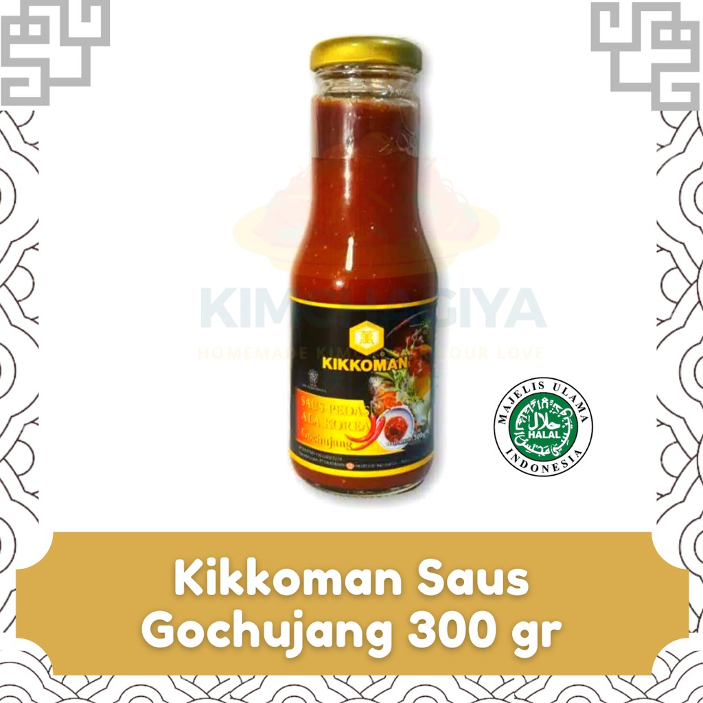 

Kikkoman Saus Gochujang Korea 300 gr - Halal
