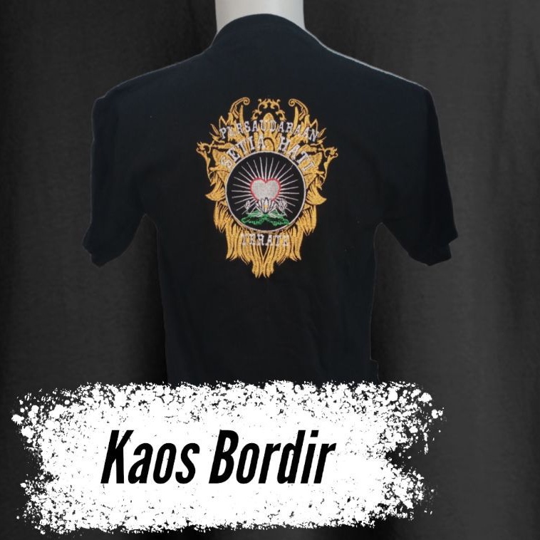 kaos psht bordir komputer kaos psht simpel