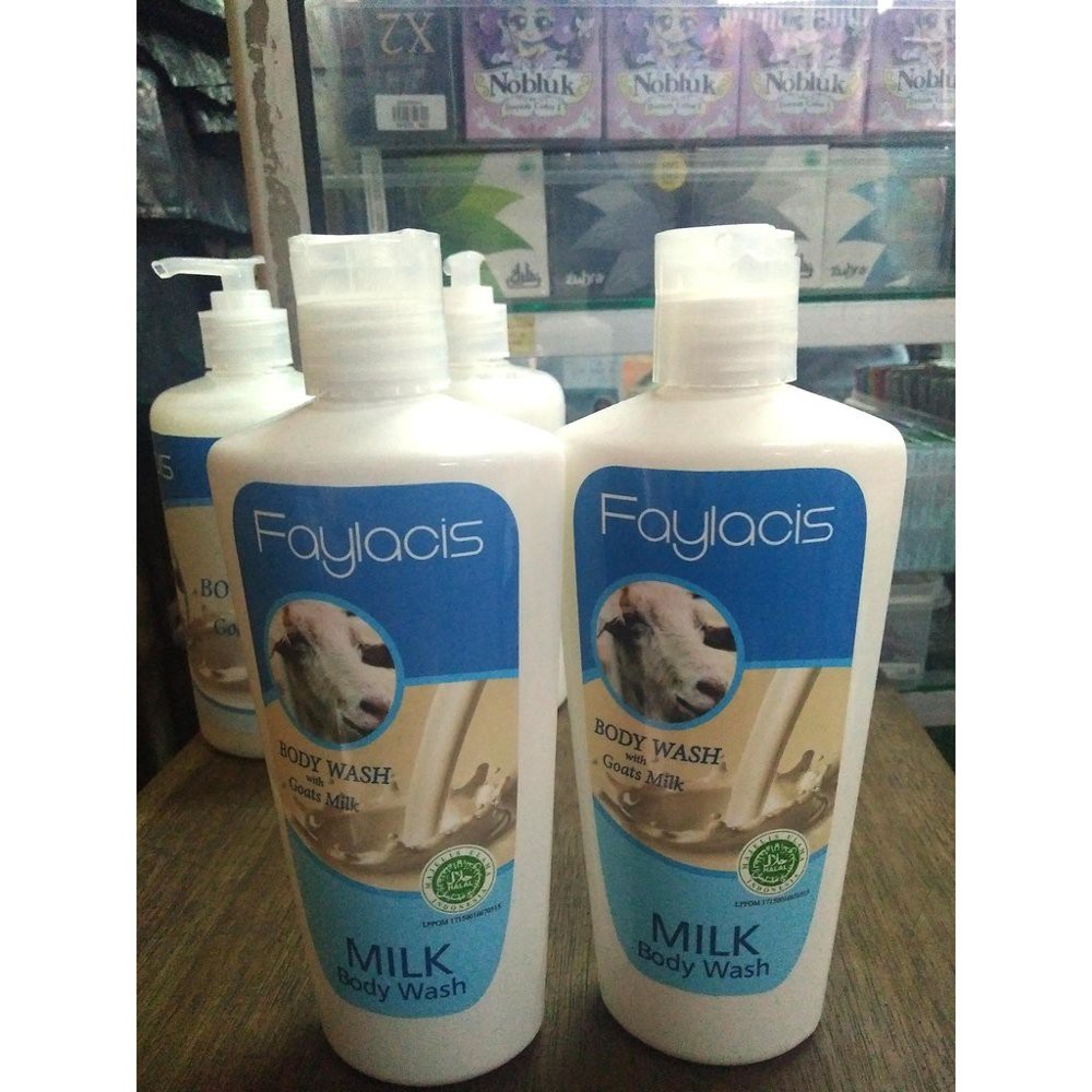 Faylacis Goat Milk Soap 250 ml Sabun Mandi Susu Kambing Putih