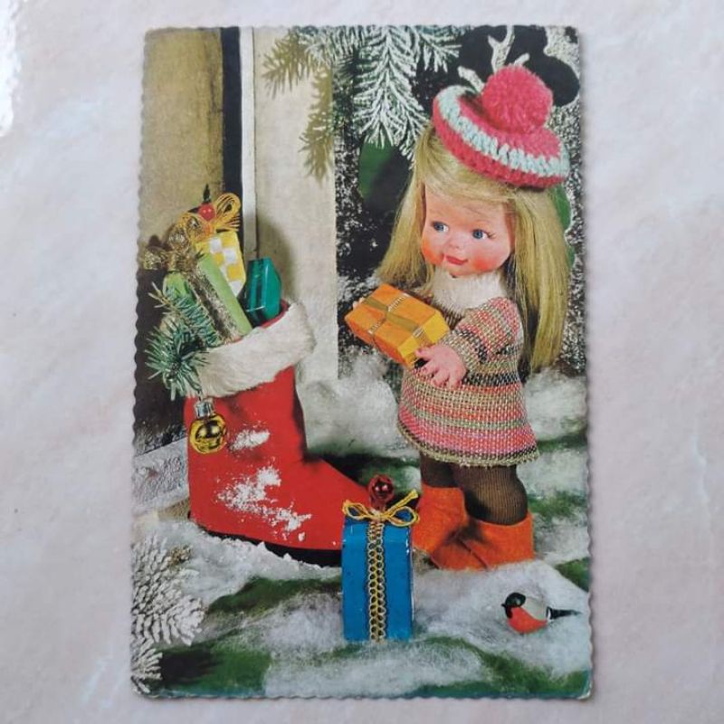 

Kartu Pos Kuno Jadul Gambar Boneka tahun 1970-1980