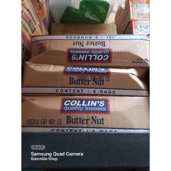 Permen Kacang Collin`s Butter Nut Candy