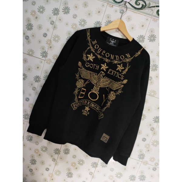 crewneck boy london full bordir