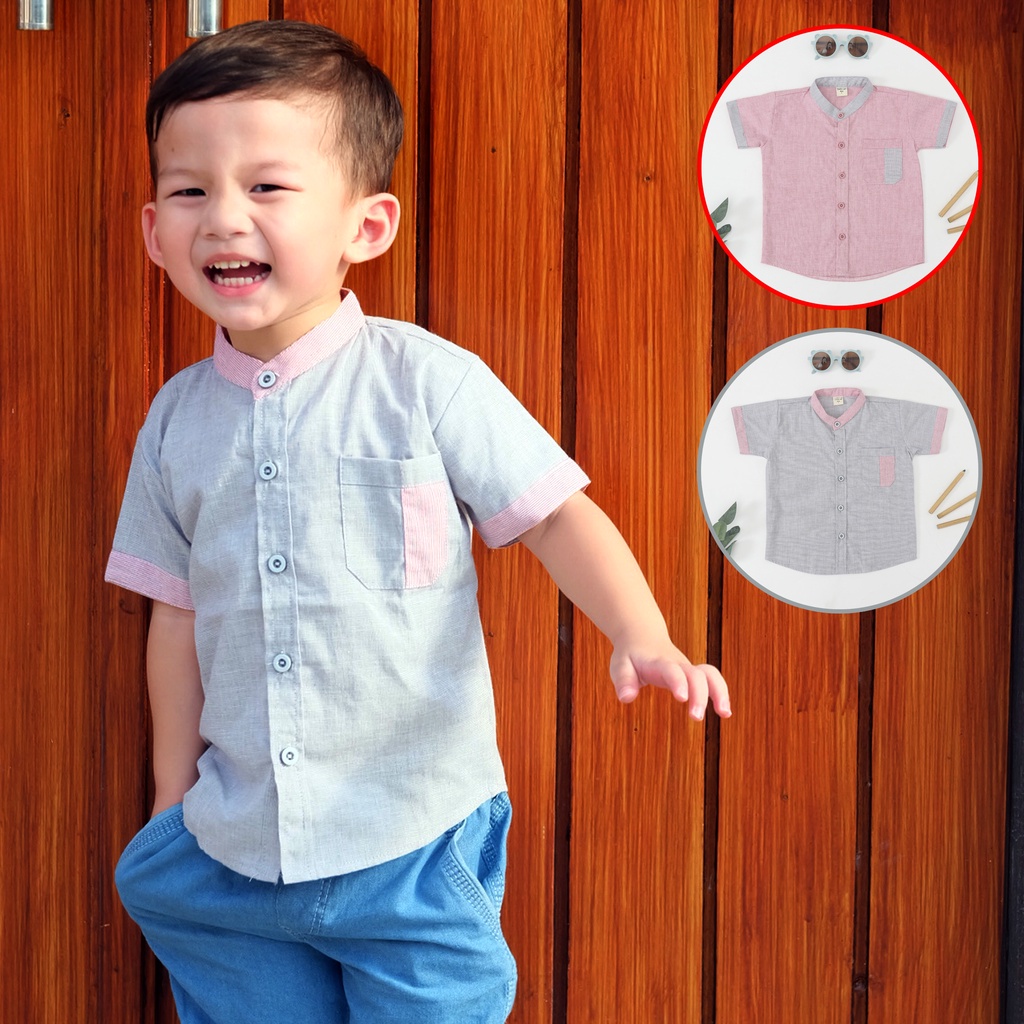 KEMEJA BAYI LAKI LAKI | BAJU BAYI LAKI LAKI 1 4 TAHUN | BAJU ANAK KAKI LAKI 1 4 TAHUN | KOKO BAYI 1 