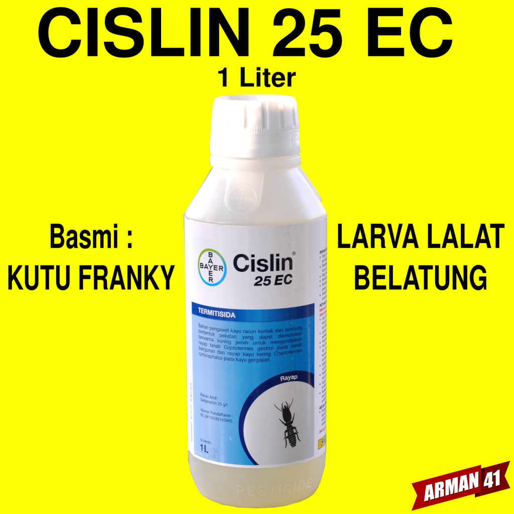 Racun Kutu Franky Belatung Larva Di Peternakan Cislin 25 Ec 1